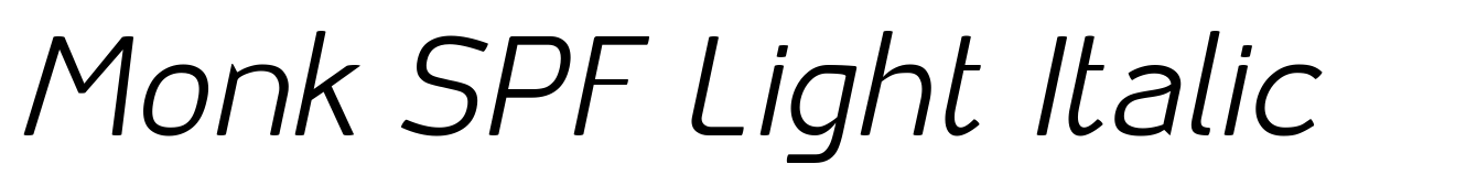 Monk SPF Light Italic